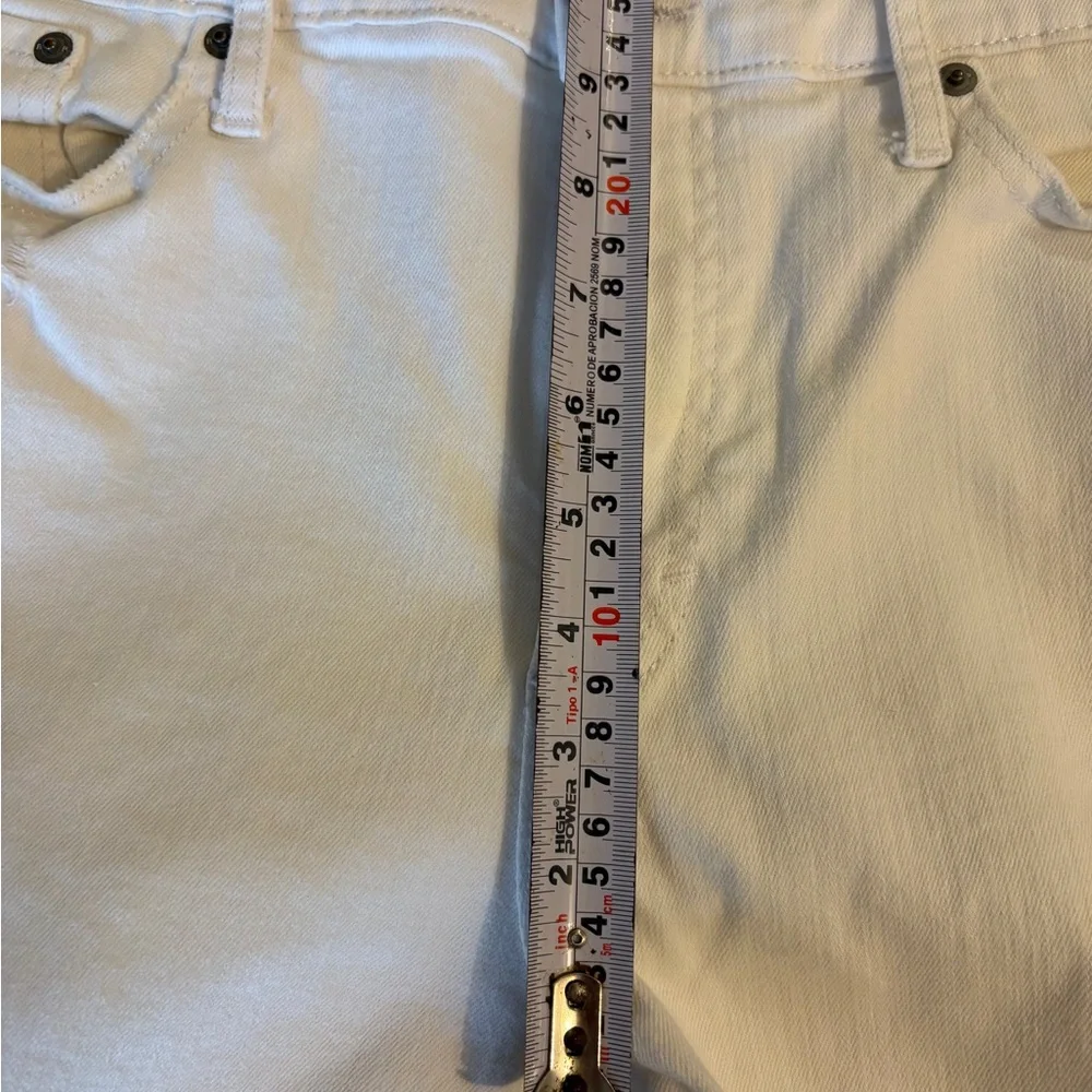 Banana Republic Women's Straight Leg Jeans in White